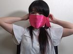 菅原花音 － 布猿轡をたくさん巻いてみた。